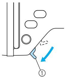 BROTHER INNOV-IS 700E - Threading the needle manually (without using the needle threader) - 1