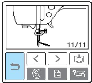 BROTHER INNOV-IS 700E - After you finish checking, press key) two times. (Back - 1