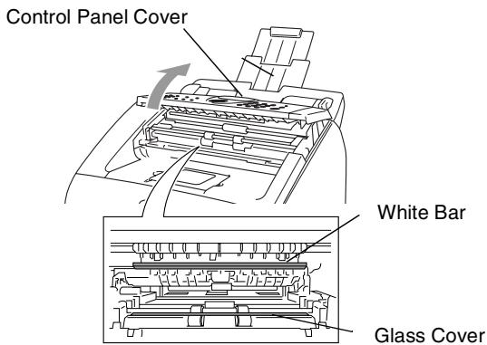 BROTHER 2820 - Cleaning the scanner - 1