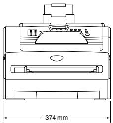 BROTHER 2820 - Dimensions - 1