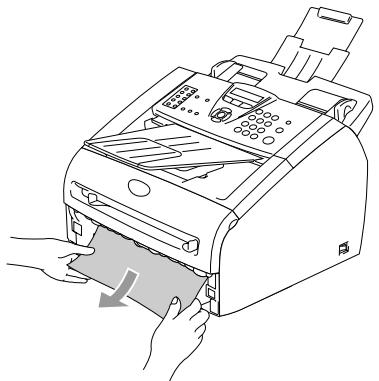 BROTHER 2820 - Paper is jammed inside the machine - 1