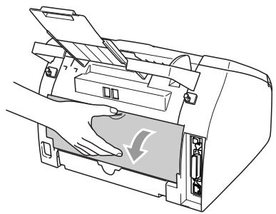 BROTHER 2820 - Paper is jammed at the back of the machine - 3