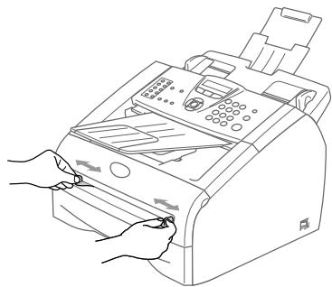 BROTHER 2820 - To load paper or other media in the manual feed slot - 1