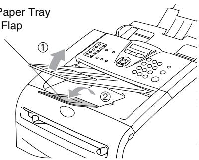 BROTHER 2820 - To load paper or other media in the paper tray - 6