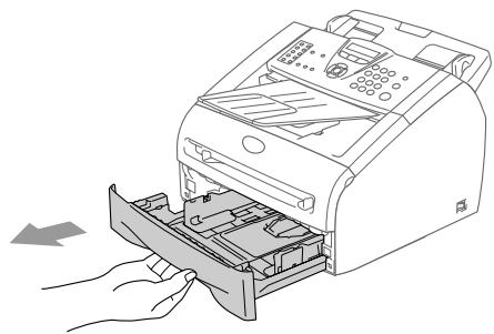 BROTHER 2820 - To load paper or other media in the paper tray - 1