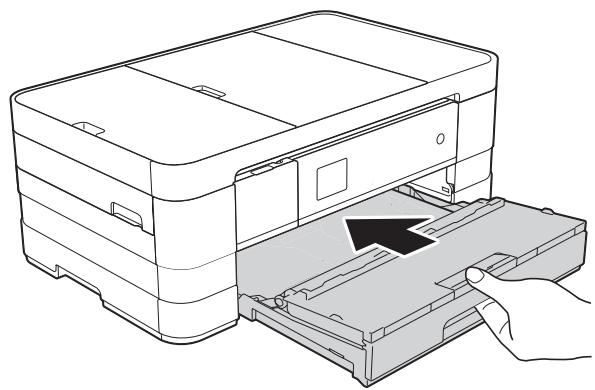 BROTHER MFC-J4410DW,  MFC-J4610DW,  MFC-J4710DW - Bourrage papier à l'avant de l'appareil - 5