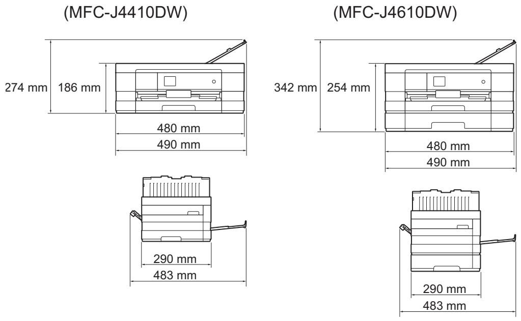 BROTHER MFC-J4410DW,  MFC-J4610DW,  MFC-J4710DW - REMARQUE - 1