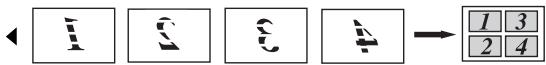 BROTHER DCP-8250DN - If you are copying from the scanner glass: - 4