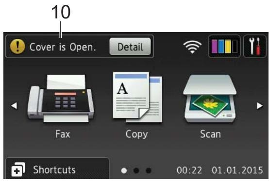 BROTHER MFC-J4625DW - Warning icon - 2