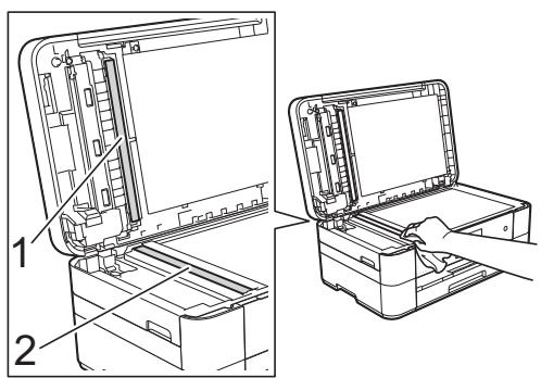 BROTHER MFC-J4625DW - Cleaning the scanner glass - 2