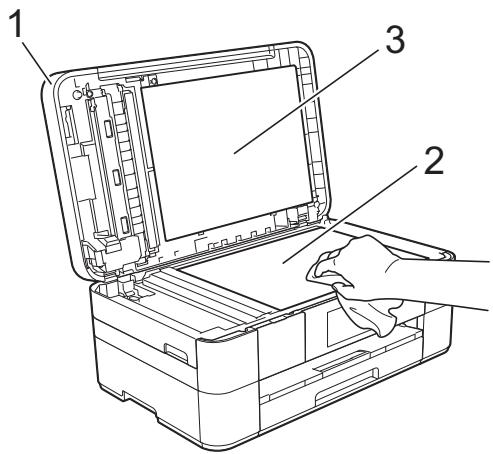 BROTHER MFC-J4625DW - Cleaning the scanner glass - 1