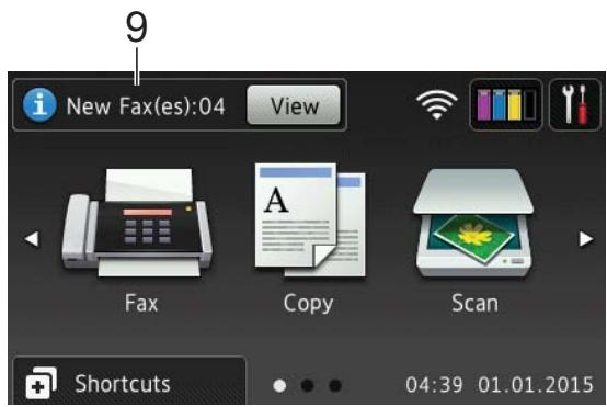 BROTHER MFC-J4625DW - New Fax(es): - 1