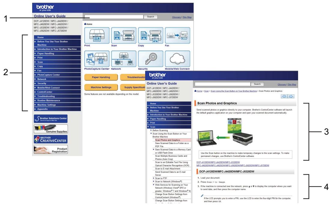 BROTHER MFC-J4625DW - The Online User's Guide helps you get the most out of your machine. - 1