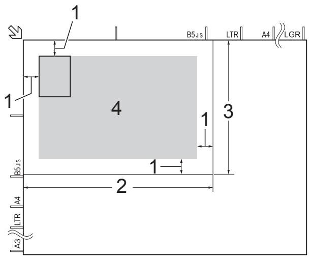 1 B5 JIS LTR A4 LGR 1 4 3 1 B5 JIS 2 A4 LTR A3