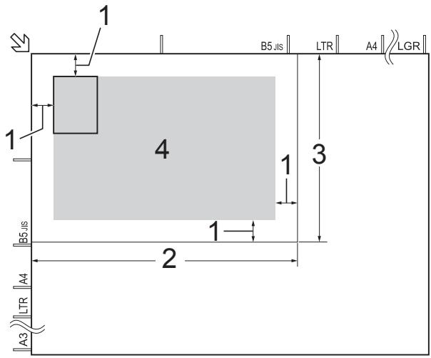 1 B5 JIS LTR A4 LGR 1 4 3 1 B5 JIS 2 A4 LTR A3