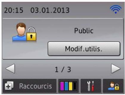 20:15 03.01.2013 Public Modif.utilis. 1 / 3 Raccourcis