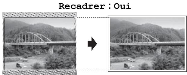Recadrer : Oui