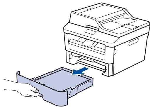 BROTHER DCP-L2500D,  DCP-L2540DN,  DCP L2500D - Du papier est coincide au niveau du bac recto verso - 1