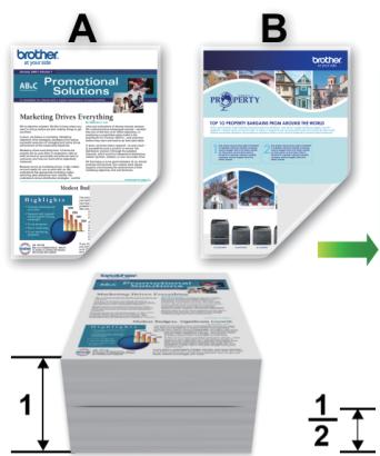 BROTHER DCP-L2500D,  DCP-L2540DN,  DCP L2500D - Imprimer sur les deux faces du papier (Windows®) - 1