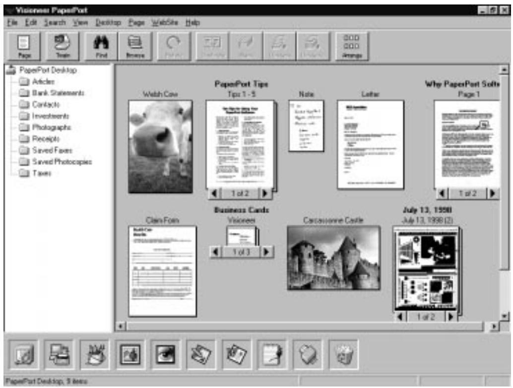 BROTHER MFC-HL-P2000 - SCANNING FROM THE VISIONEER PaperPort® LE SOFTWARE (MFC-P2000) - 1