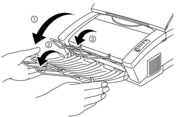 BROTHER MFC-HL-P2000 - OUTPUT TRAY AND PAPER SUPPORT WIRE - 1