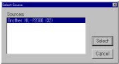 BROTHER MFC-HL-P2000 - SCANNING FROM TWAIN COMPLIANT APPLICATIONS - 2