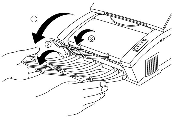BROTHER MFC-P2000 - OUTPUT TRAY AND PAPER SUPPORT WIRE - 1