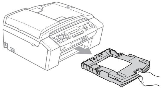 BROTHER MFC-250C - Removing small printouts from the machine - 1