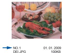 BROTHER MFC-250C - Print Index (Thumbnails) - 1