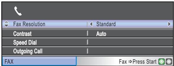 BROTHER MFC-490CW - Sending faxes using multiple settings - 1