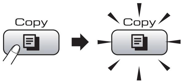 BROTHER MFC-490CW - Entering Copy mode - 2