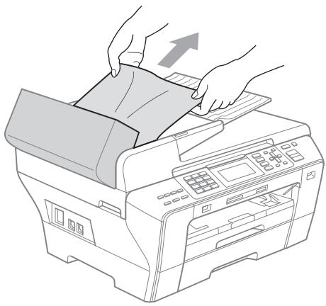 BROTHER MFC-6490CW - Document is jammed in the top of the ADF unit - 1