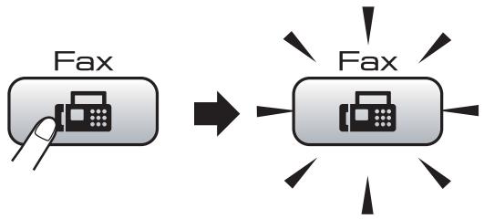 BROTHER MFC-6490CW - Entering Fax mode - 1