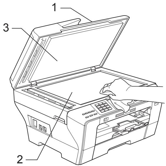 BROTHER MFC-6490CW - Cleaning the scanner glass - 1
