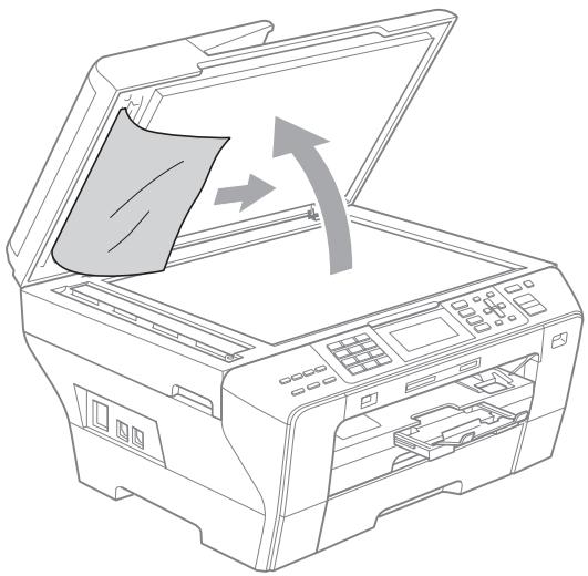 BROTHER MFC-6490CW - Document is jammed inside the ADF unit - 1