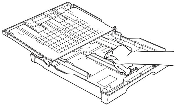 BROTHER MFC-6490CW - Clean the outside of the machine as follows: - 4