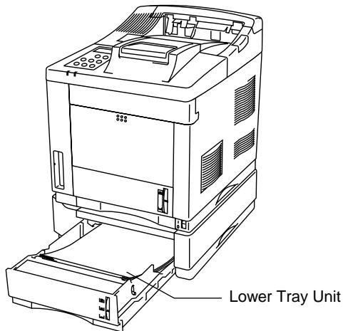 BROTHER HL-2060 - Loading Paper from the Lower Paper Cassette - 1