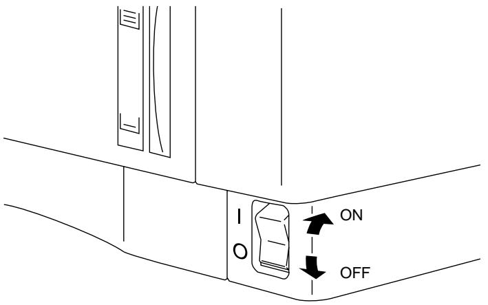 BROTHER HL-2060 - Pressing the POWER Switch - 1
