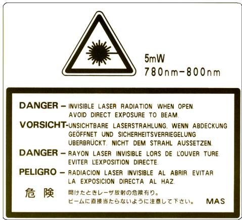 BROTHER HL-2400CEN - IEC 825 Specification (For 220 - 240 V Model Only) - 2