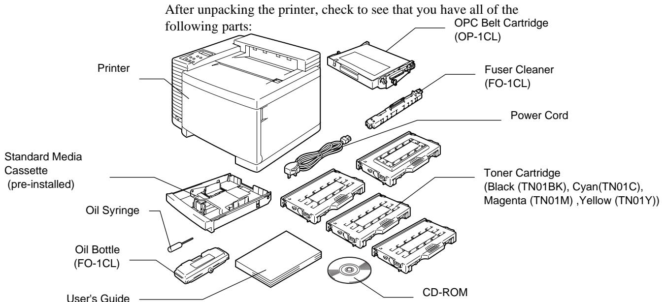 BROTHER HL-2400CEN - Checking the Components - 1