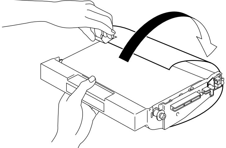BROTHER HL-2400CEN - Replacing the OPC Belt Cartridge - 4