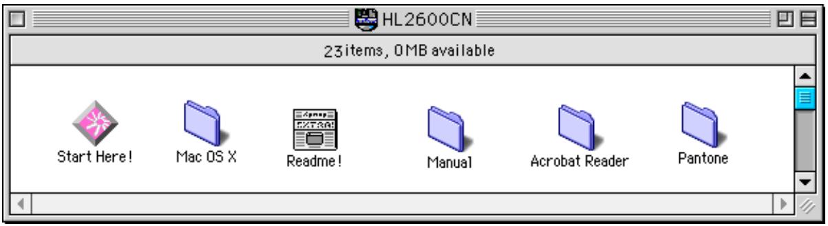 BROTHER HL-2600CN - For Mac OS 8.6 to 9.2 Users - 1