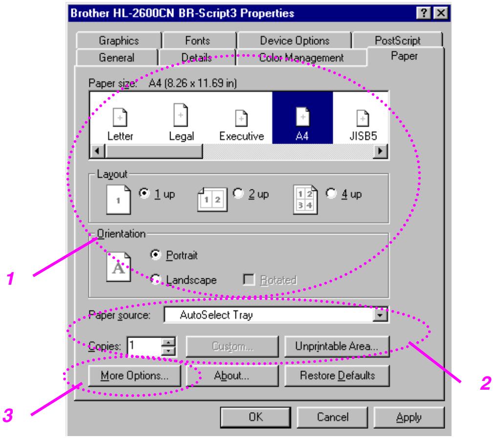 BROTHER HL-2600CN - Paper Tab - 1
