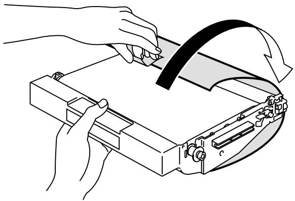 BROTHER HL-2600CN - Replacing the OPC Belt Cartridge - 4