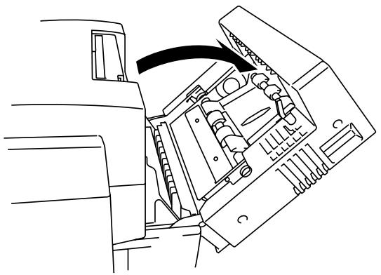 BROTHER HL-2600CN - PAPER JAM IN THE UPPER ASSEMBLY OF THE DUPLEX UNIT - 1
