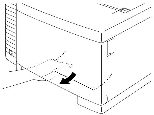 BROTHER HL-2600CN - PAPER JAM IN THE PAPER CASSETTE - 1