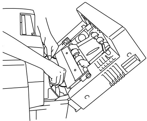 BROTHER HL-2600CN - PAPER JAM IN THE LOWER ASSEMBLY OF THE DUPLEX UNIT - 2