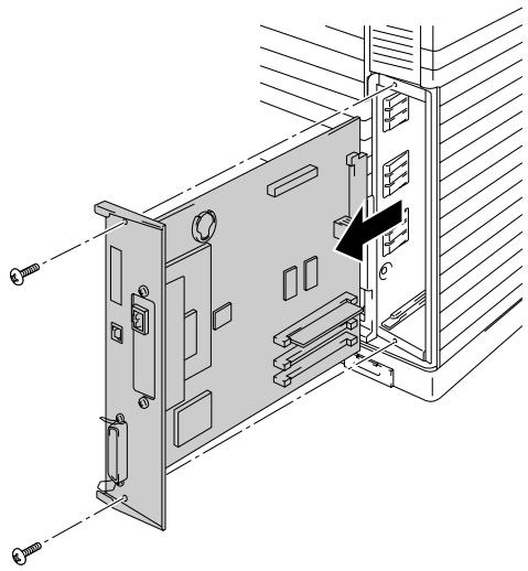 BROTHER HL-34500CN - INSTALLING A HDD (HARD DISK DRIVE) - 1