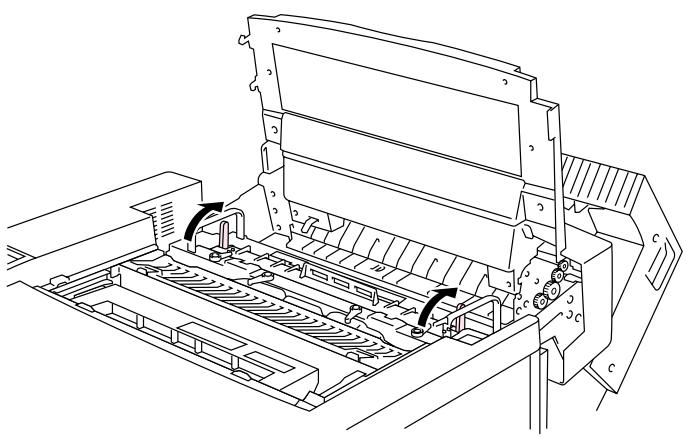 BROTHER HL-34500CN - PAPER JAM IN THE FUSING UNIT WITH THE DUPLEX UNIT INSTALLED - 6