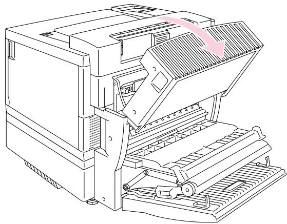 BROTHER HL-34500CN - PAPER JAM IN THE FUSING UNIT WITH THE DUPLEX UNIT INSTALLED - 4